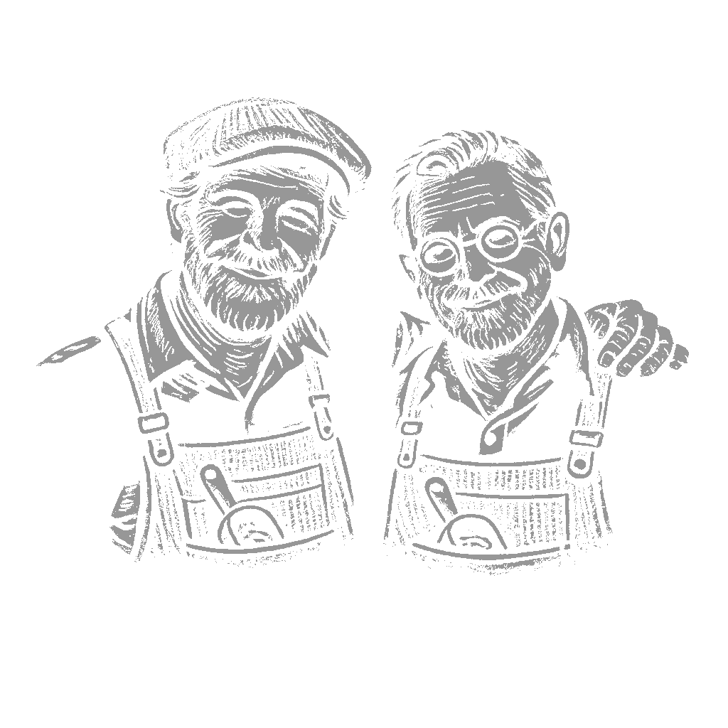 Jean et Jacques Pepper, fondateurs de la boutique oCoffee